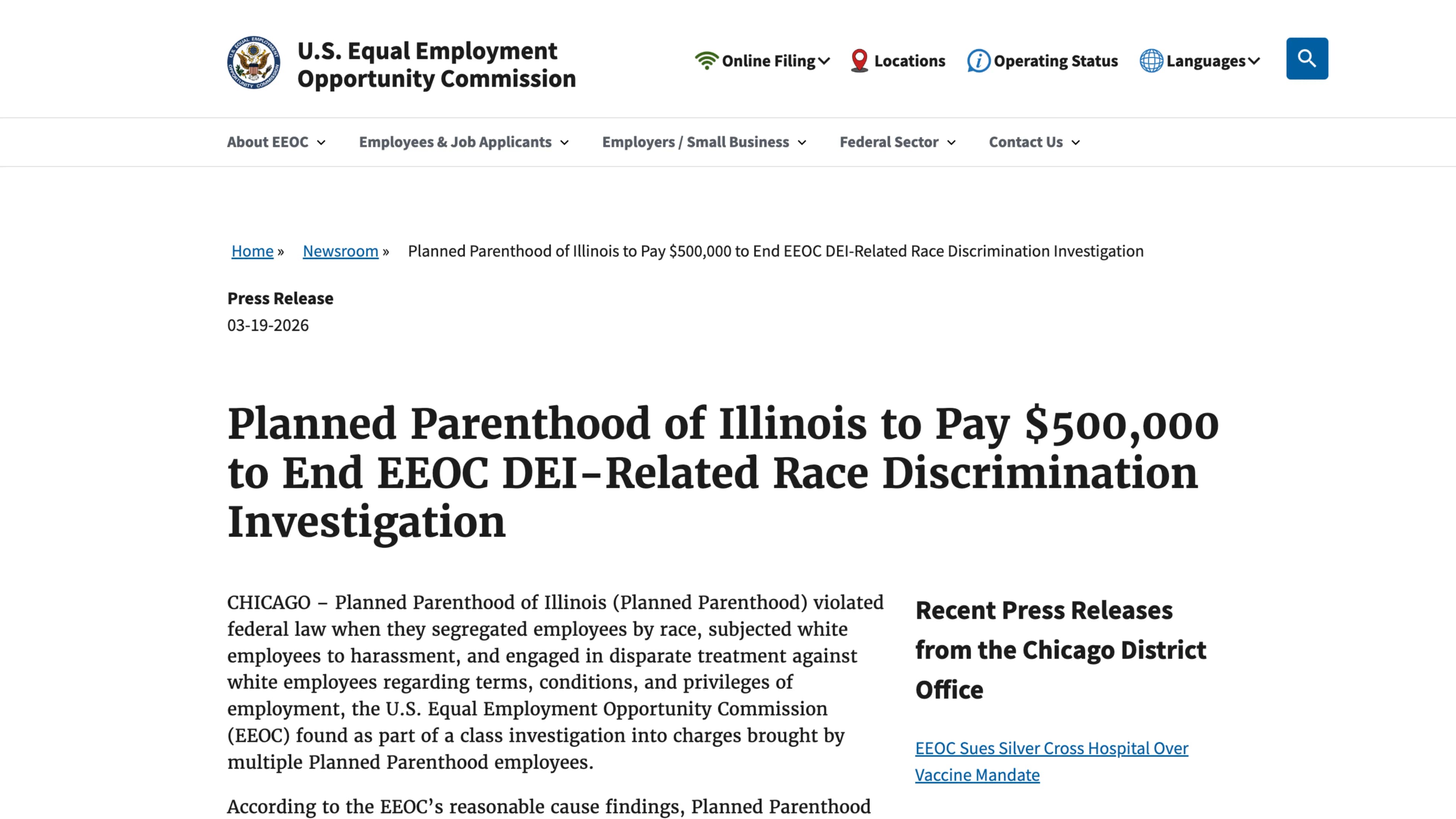 Settling to end an EEOC inquiry can cost your company $500,000+